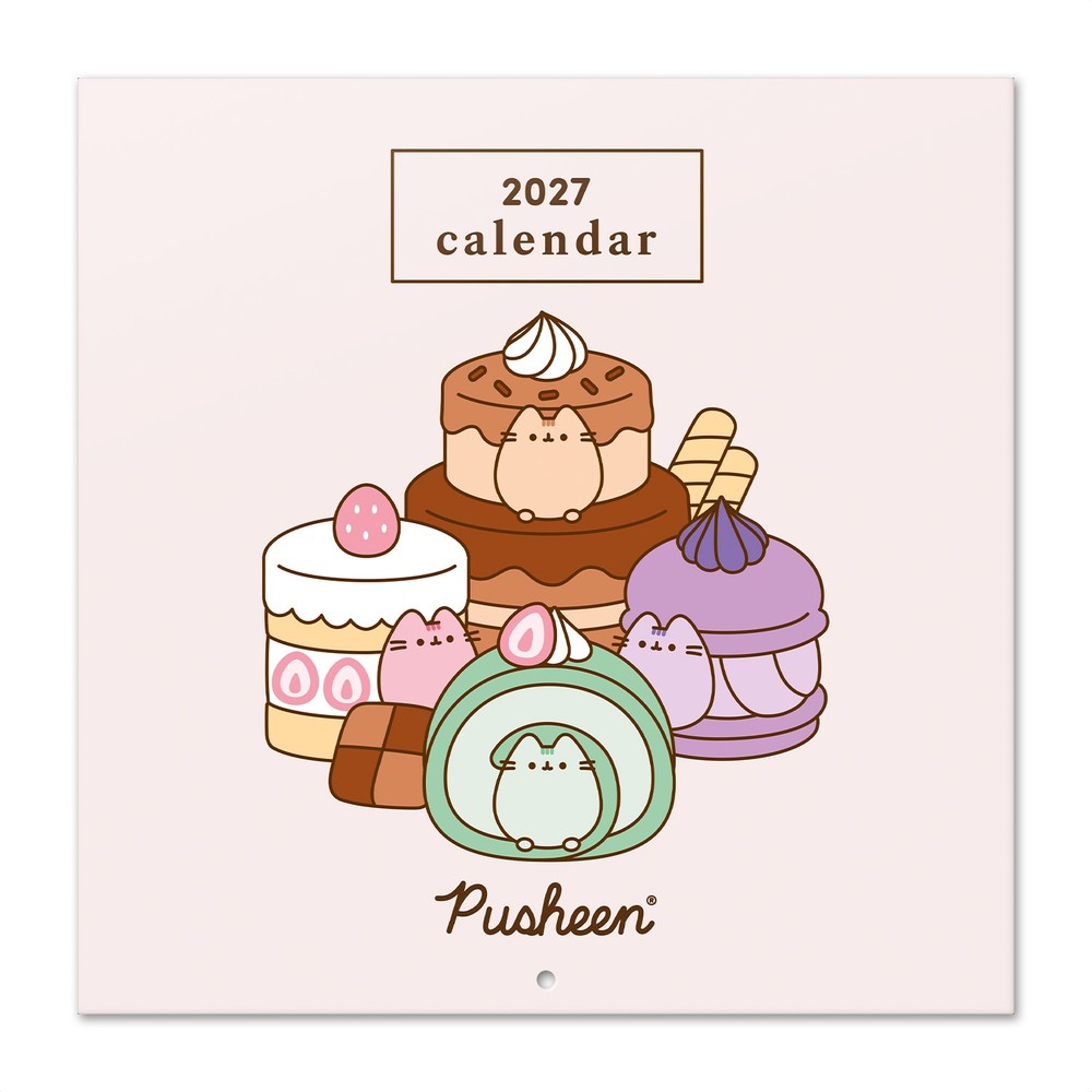 Grupo Erik Pusheen - 2027 30X30 Kalender - Mehrfarben